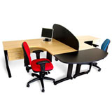 Esta��es de trabalho para escrit�rio