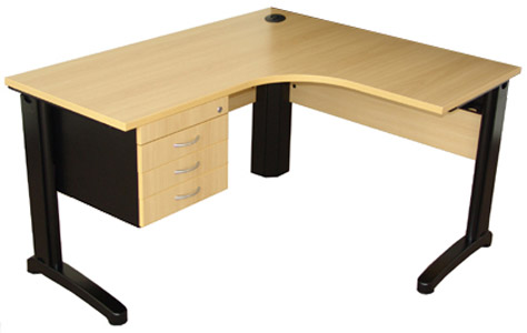 mesa em L para escritório